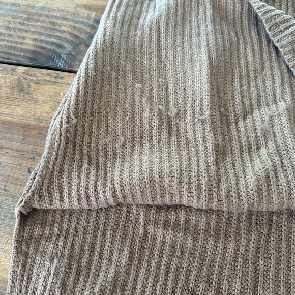 Anthropologie Moth Shaker Stitch Teddy Brown Sweater Vest Jumper - Picture 7 of 8